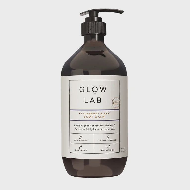 Glow Lab Blackberry & Bay Body Wash 900ml