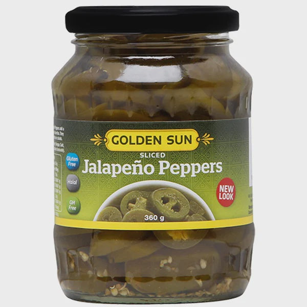 Golden Sun Sliced Jalapeno Peppers 360g