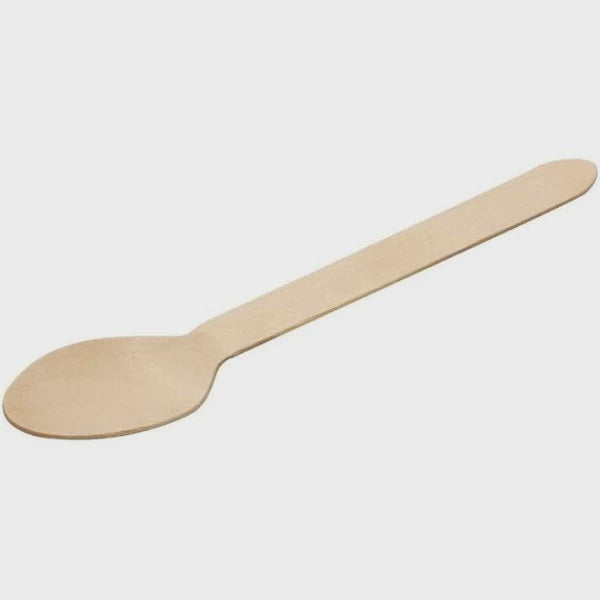 Green Choice Wooden Cutlery No Logo Spoon 100pk