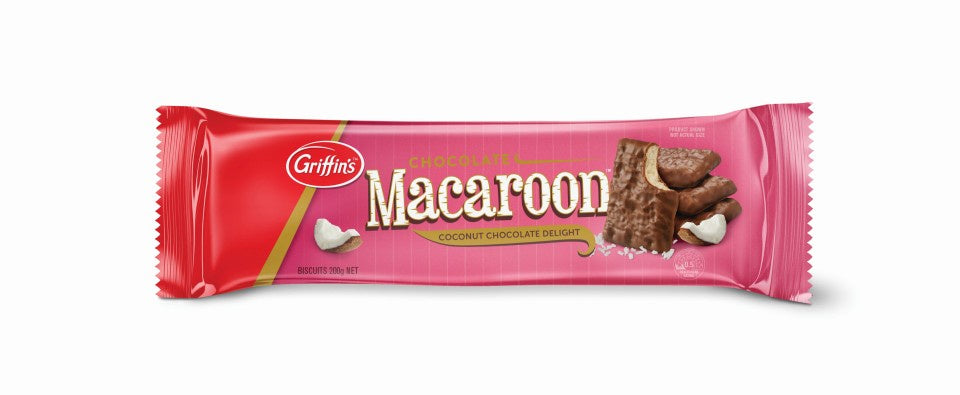 Griffins Macaroon Chocolate Biscuits 200g*