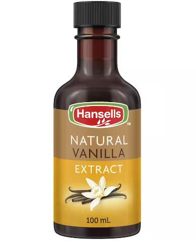 Hansells Natural Vanilla Extract 100ml