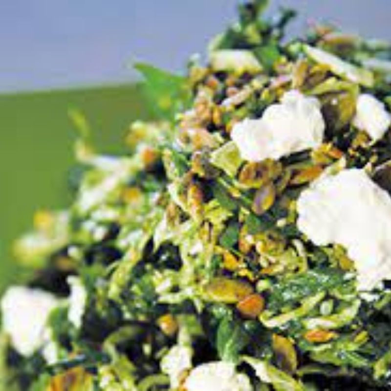 Herby Slaw with Tamari Roasted Seeds