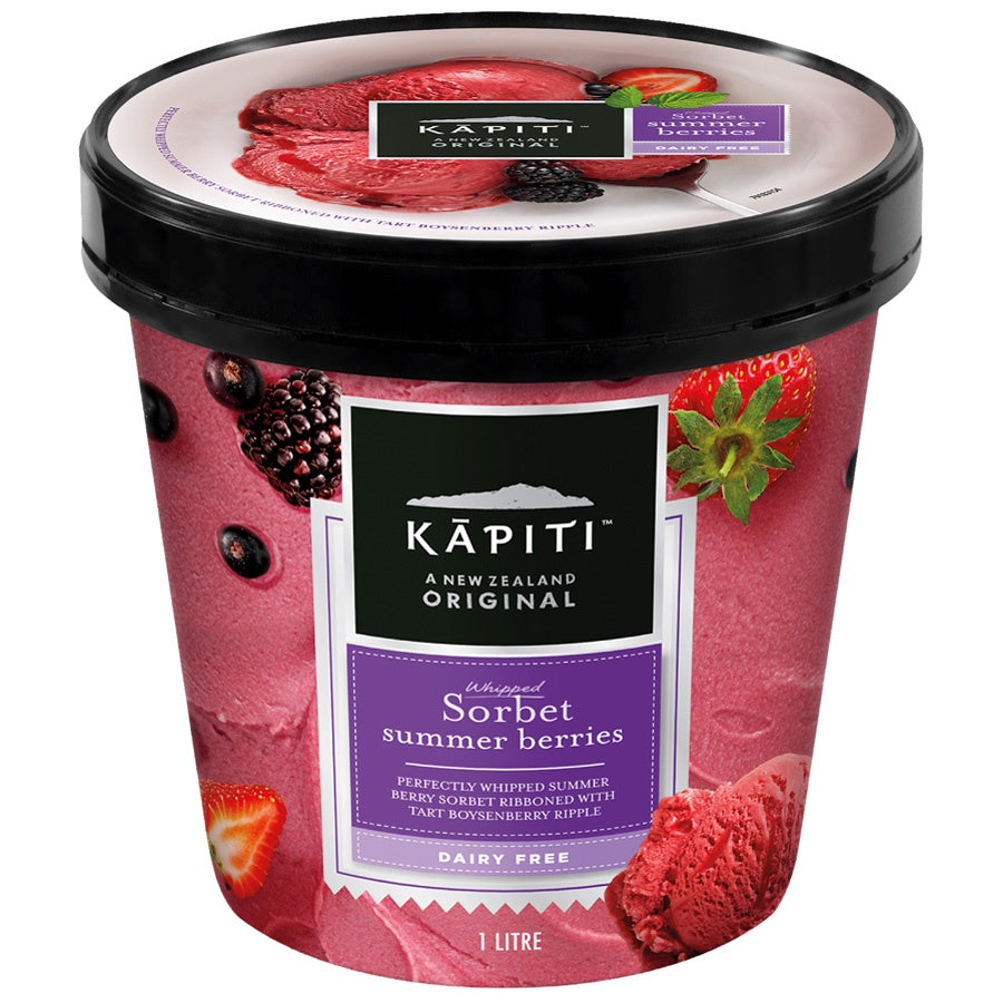 NZ Natural Berry Fruit Sorbet 5L