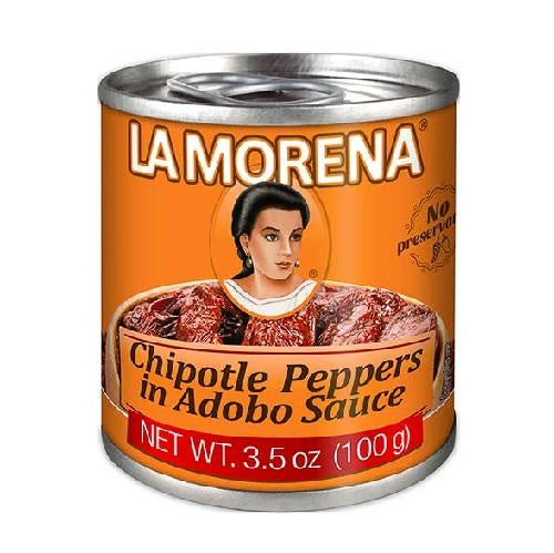 La Morena Mexican Chipotle Peppers In Adobo 100g