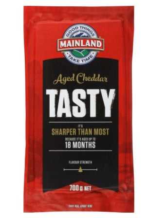 Mainland Tasty Cheddar Cheese Block 500g