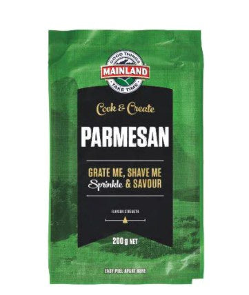 Mainland Hard Cheese Parmesan Block 200g
