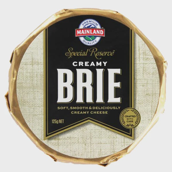 Mainland Special Reserve Creamy Brie Cheese 125g