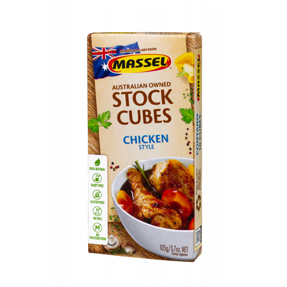 Massel Chicken Style Ultra Stock Cubes 105g