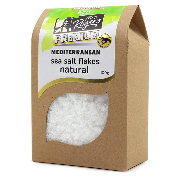 Mrs Rogers Natural Salt Flakes 100g