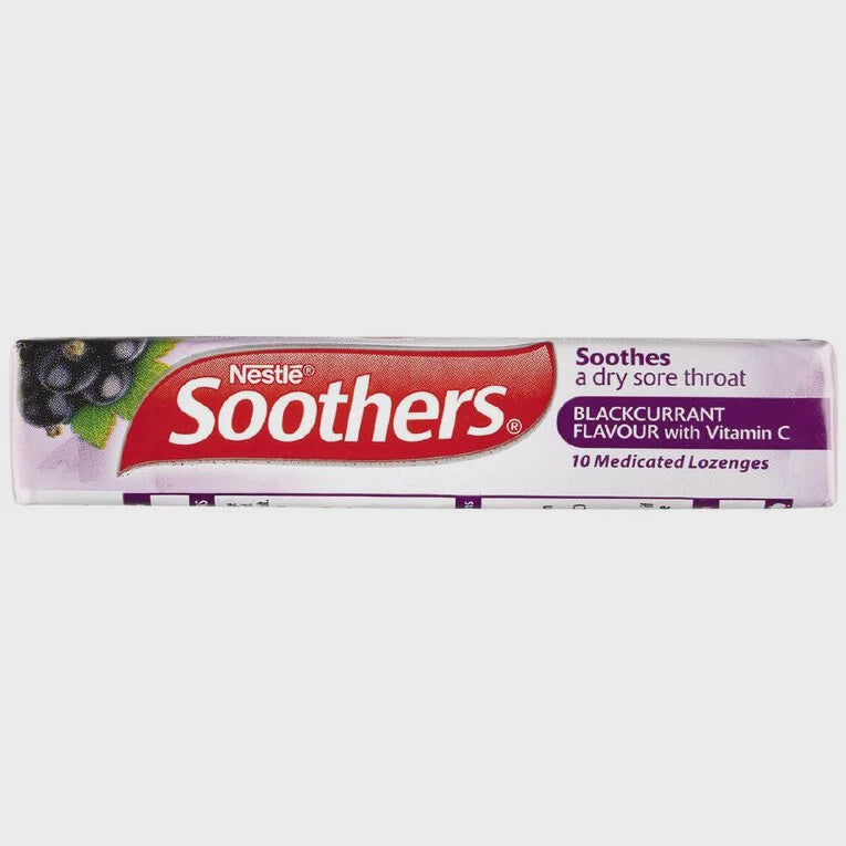 Nestle Soothers Black Currant & Vitamin C Lozenges 10pk