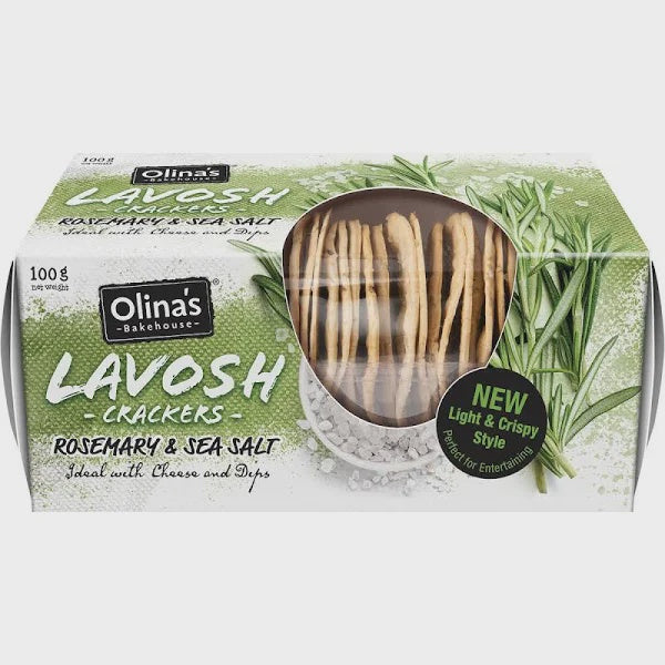 Olinas Bakehouse Chilli & Lime Seeded Snackers 140g*