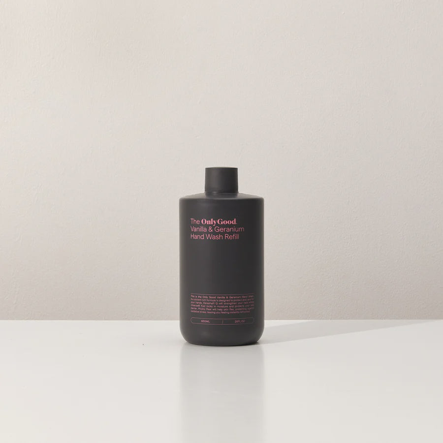 Only Good Vanilla & Geranium Hand Wash Refill 600ml