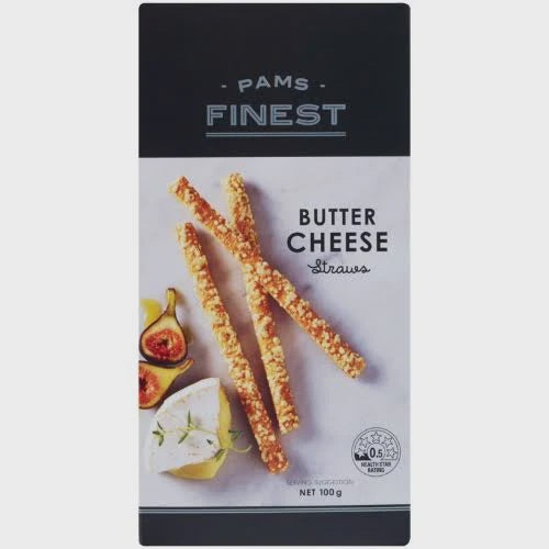 Pams Finest Cheese & Straw Seed 100G*