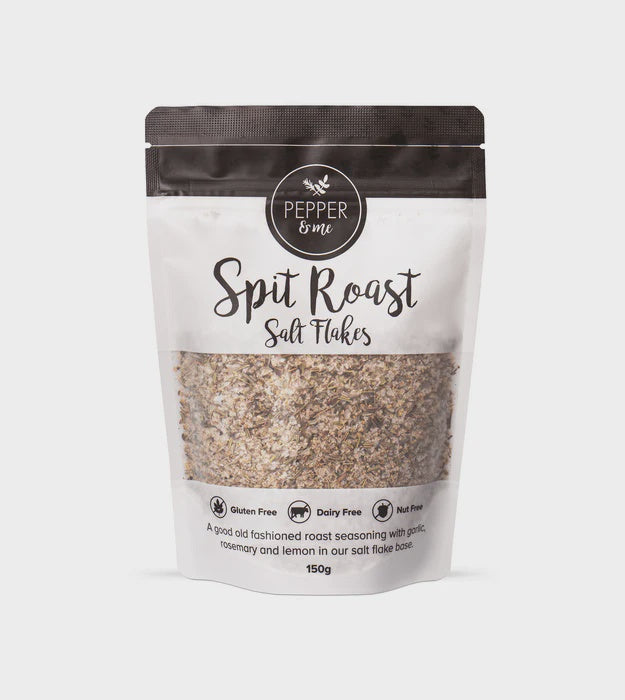 Pepper & Me Spit Roast Salt Flakes 150g