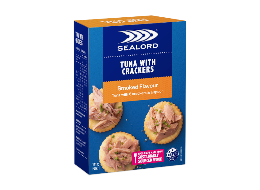 Sealord Tuna & Crackers Smoked Flavour 100g