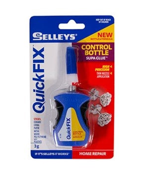 Selleys Quick Fix Supa Glue Control Bottle 3g*