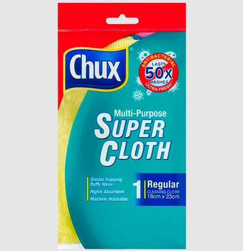 Chux Multi Purpose Super Cloth Regular 18cm x 23cm