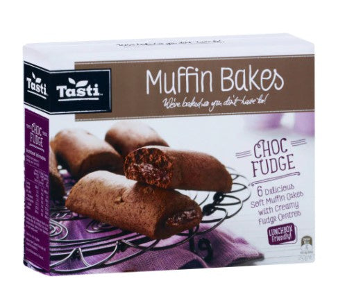 Tasti Choc Fudge Muffin Bakes 6pk 240g