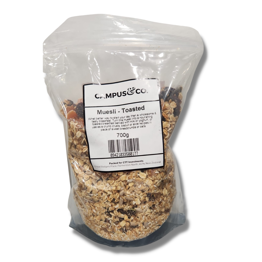 C&C Toasted Muesli 700g