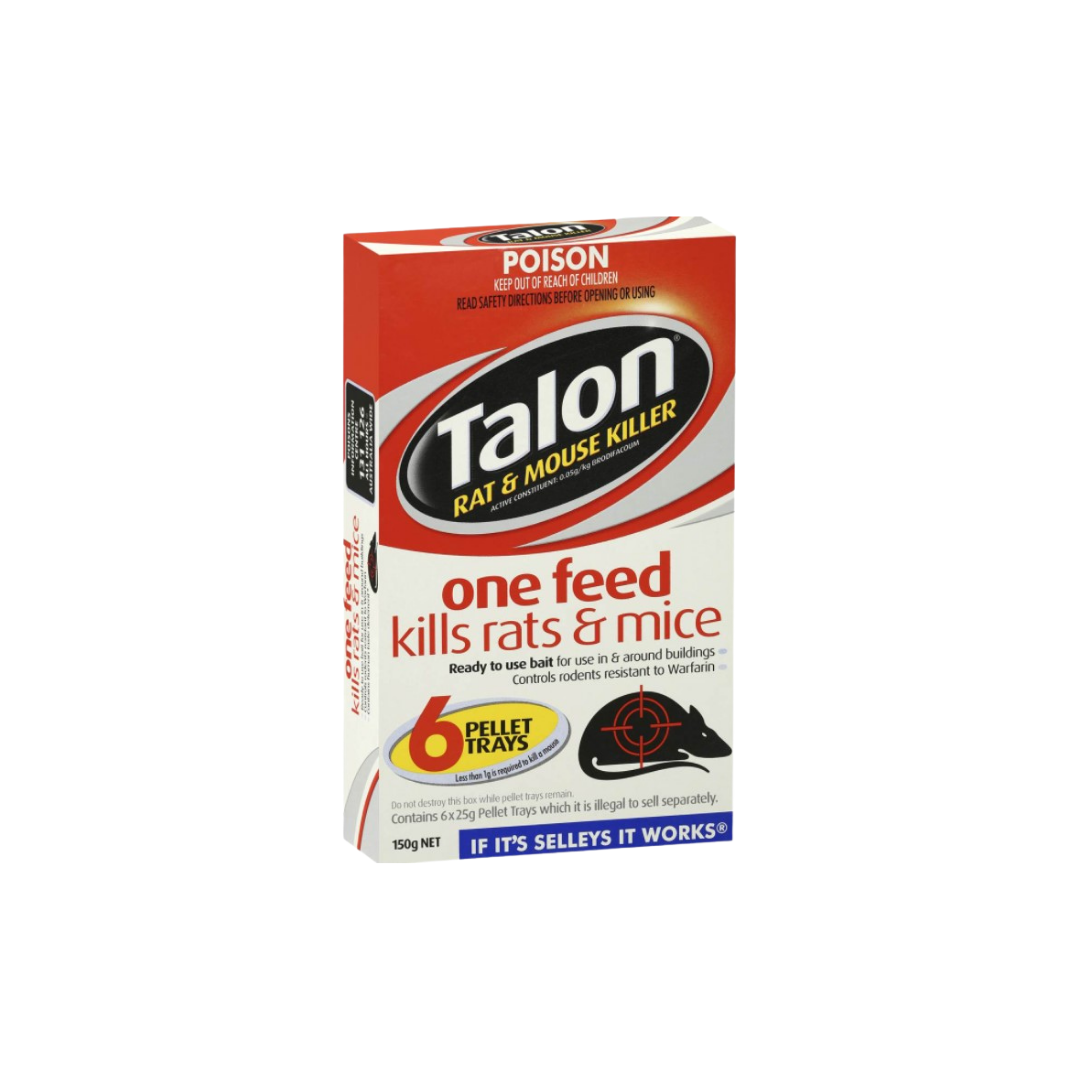 Talon Rat & Mouse Killer Pellets 150g