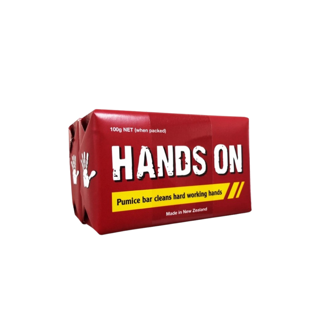 Hands On Pumice Soap Bar 2pk 100g