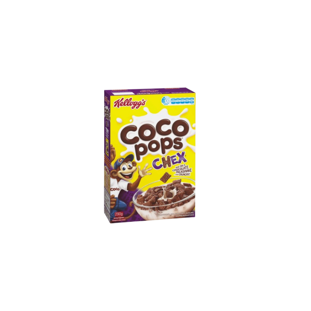 Kelloggs Coco Pops Chex Cereal 290g