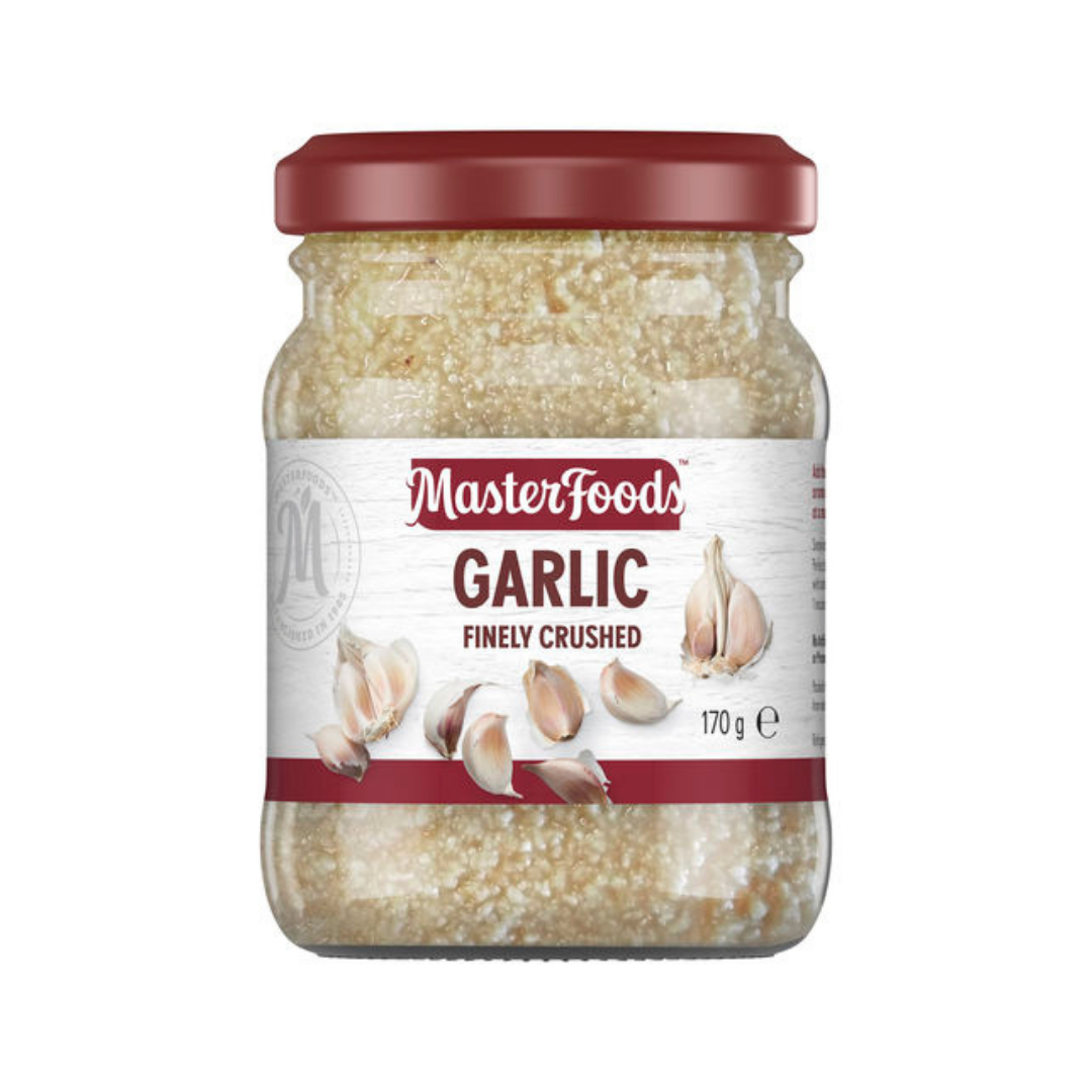 Masterfoods Finely Crushed Garlic 170g