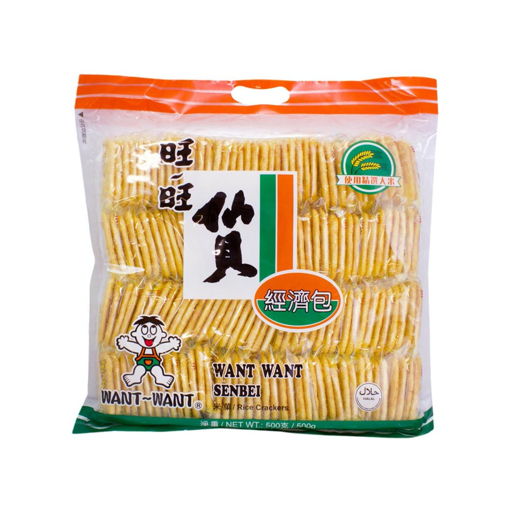 WANT WANT SENBEI RICE CRACKER 500g