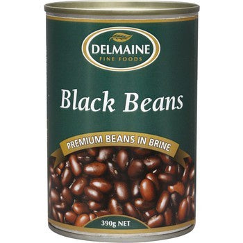 Pams Black Beans in Brine 410g