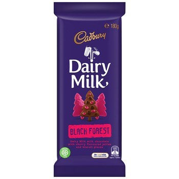 Cadbury Dairy Milk Black Forest Chocolate Block 180g