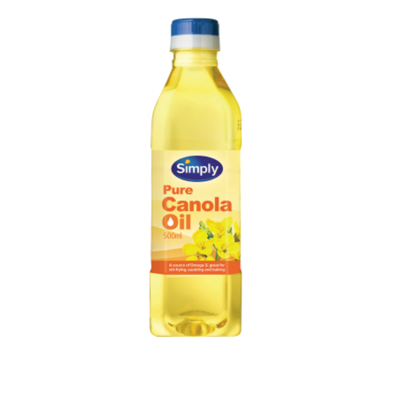 Simply Pure Canola Oil 500ml*