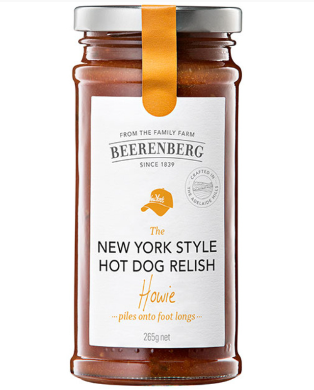 Beerenberg New York Style Hot Dog Relish 280g