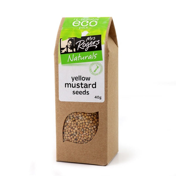 Mrs Rogers Mustard Seeds Yellow 40g