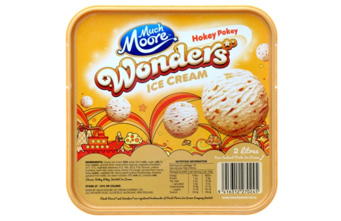 Much Moore Marvels Icecream Hokey Pokey 2L