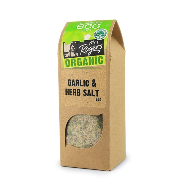 Mrs Rogers Garlic & Herb Salt 65g