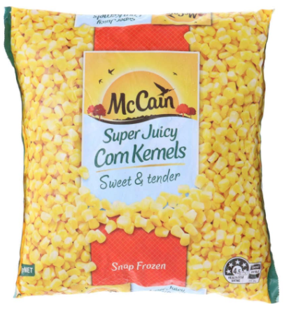 McCains Super Juicy Corn Kernels 1kg