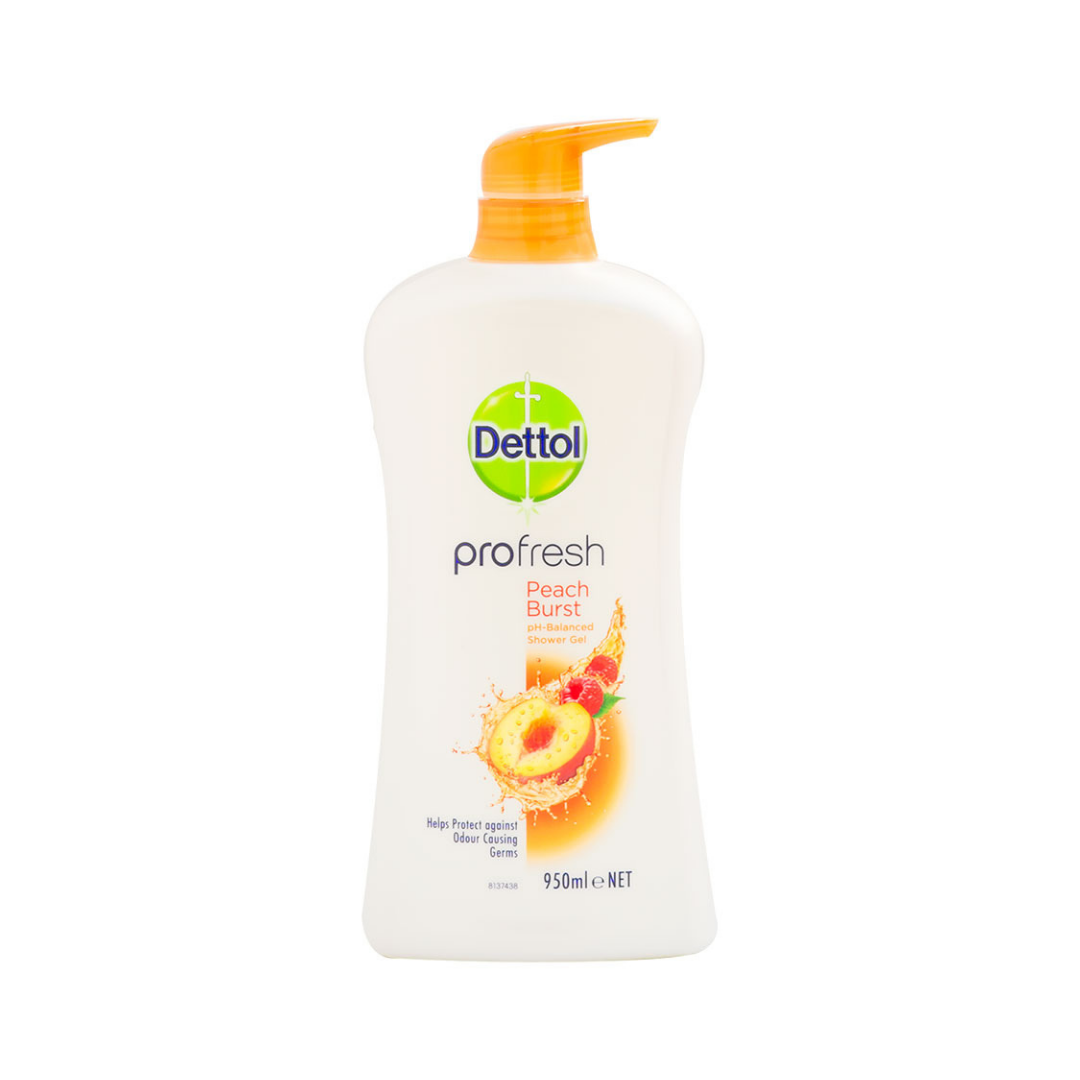 Dettol Shower Gel Peach Burst 950ml