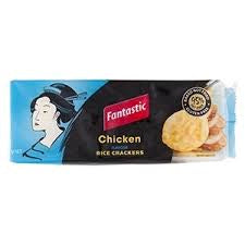 Fantastic Chicken Rice Crackers 100g