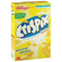 Kelloggs Crispix Honey Breakfast Cereal 260g