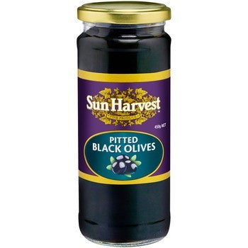 Sun Harvest Olives Black 450g