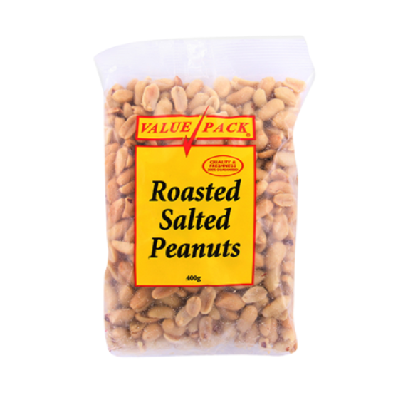 Value Pack Peanuts Roasted Salted 750g