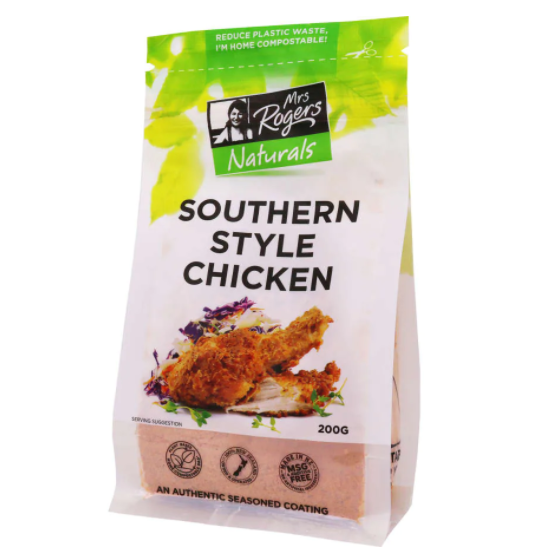 Mrs Rogers Naturals Southern Style Chicken Coating 200g