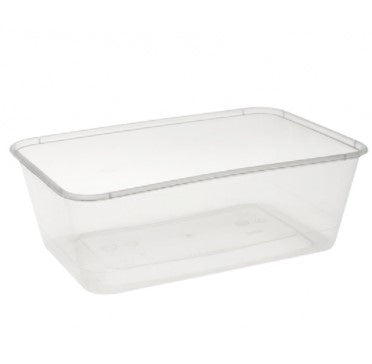 Uni-Chef PP Rectangle Container 750ml 50pk