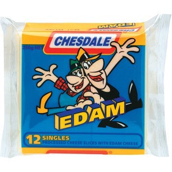 Chesdale Cheese Slices Edam 250g