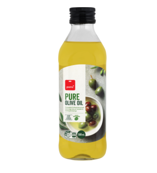 Pams Pure Olive Oil 500ml