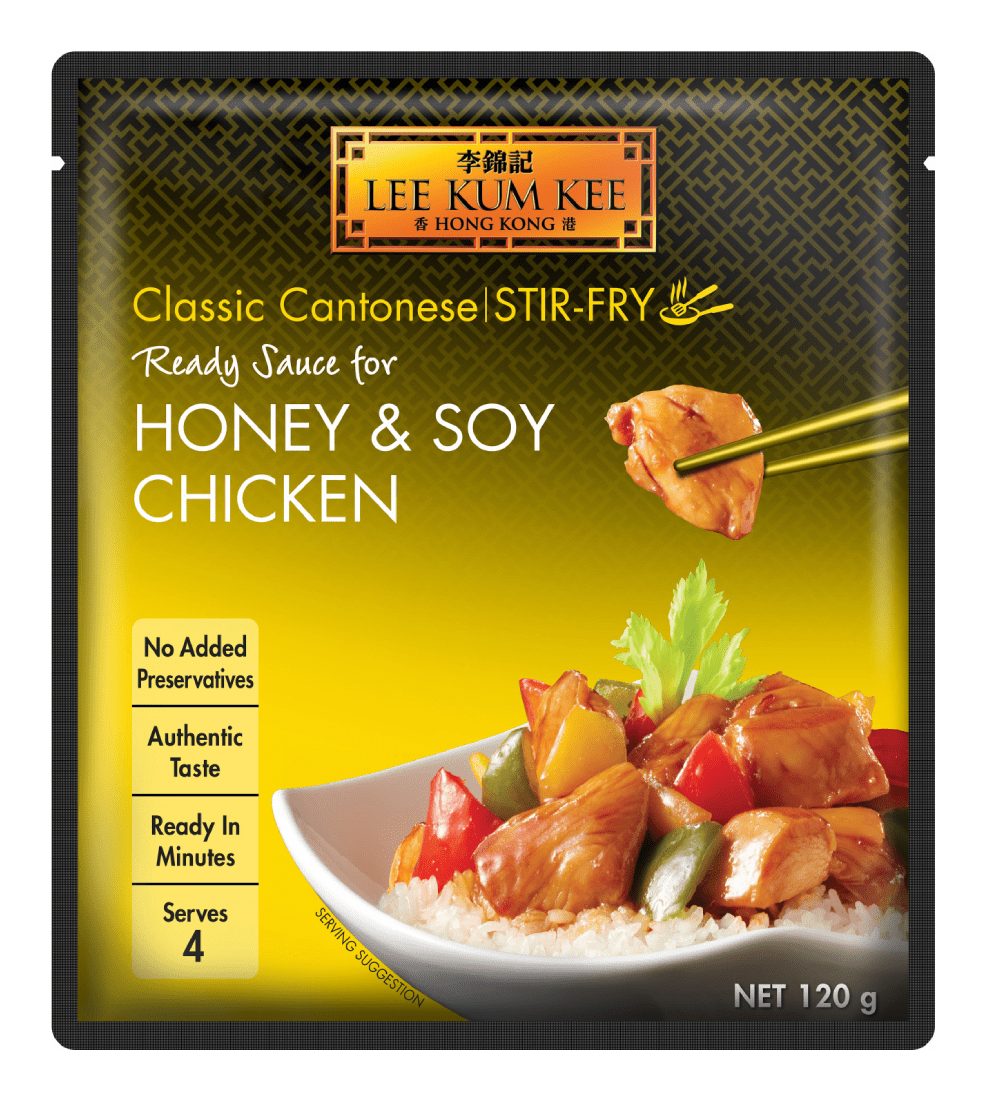 Lee Kum Kee Sachet Sauces  Honey Soy 120g