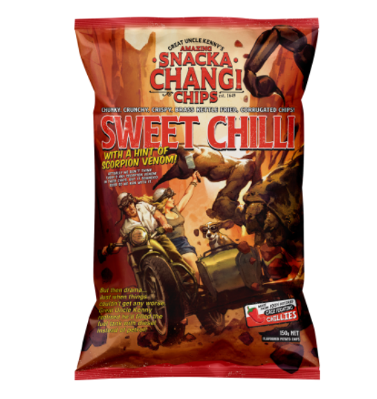 Snacka Changi Sweet Chilli Potato Chips 150g