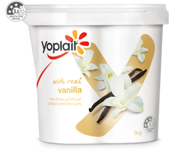 Fresh N Fruity Vanilla Bean Yoghurt 1kg